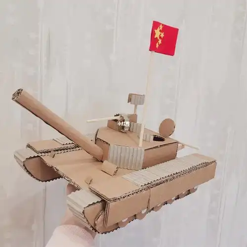 幼儿园国防武器手工作业