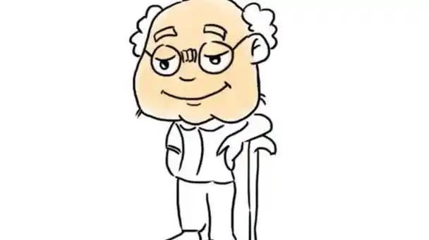 老头简笔画 老头简笔画头像