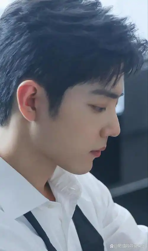 综艺插班生发布了肖战的白衬衫图片,网友直呼好帅好帅,疯狂心动.
