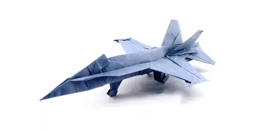 no.1526 哇,来折飞机啦,f-18大黄蜂_f-14