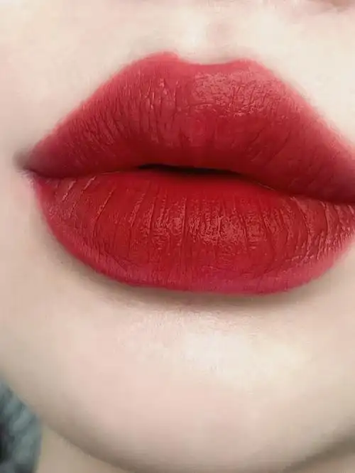 哑光唇釉试色  #阿玛尼415  #秋冬必备口红  #秋冬口红  #枫叶色口红