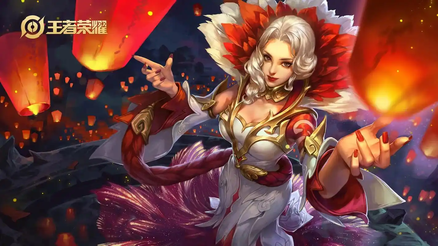 王者荣耀 | 甄姬 | 英雄皮肤高清壁.#王者荣耀 #高清壁 - 抖音