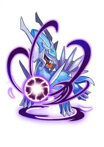 旅行者-帝牙卢卡帝牙卢卡是一种深蓝色,与蜥脚类动物相似的神奇宝贝