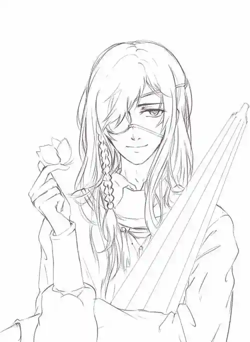 《天官赐福》q版头像:花城vs谢