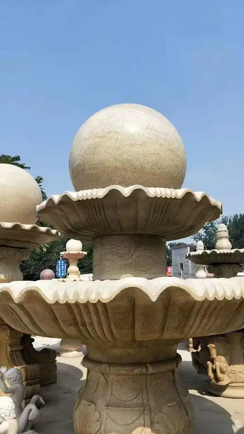 石材喷泉雕刻欧式石材喷泉水景