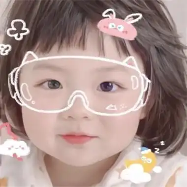 2023最火可爱搞怪萌娃头像图片