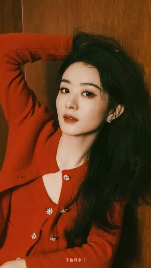 赵丽颖新年手机壁纸大片