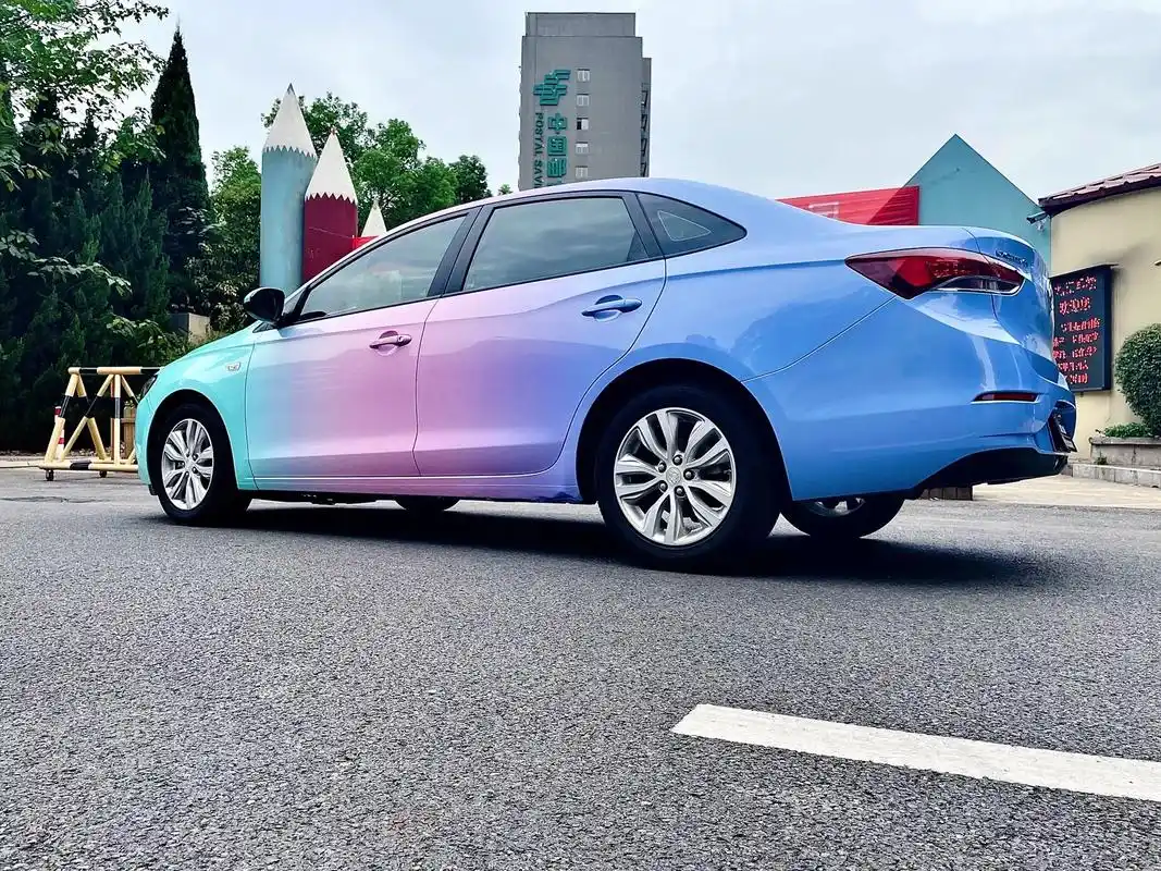 别克英朗定制彩绘.#九江贴膜 #换颜色换心情 #别克英朗改色 - 抖音