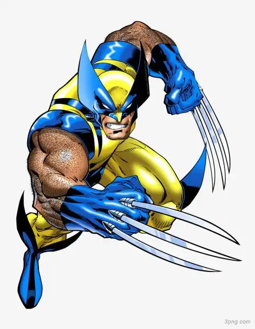 金刚狼png素材透明免抠图片其他元素