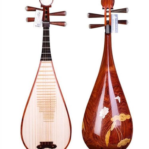 敦煌琵琶 上海民族乐器一厂专业演奏琵琶敦煌牌545酸枝木演奏琵琶