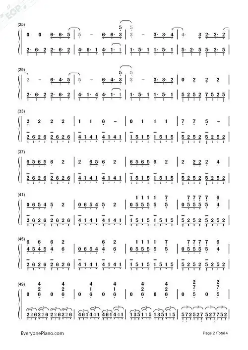 radioactive钢琴简谱-imagine dragon演唱2