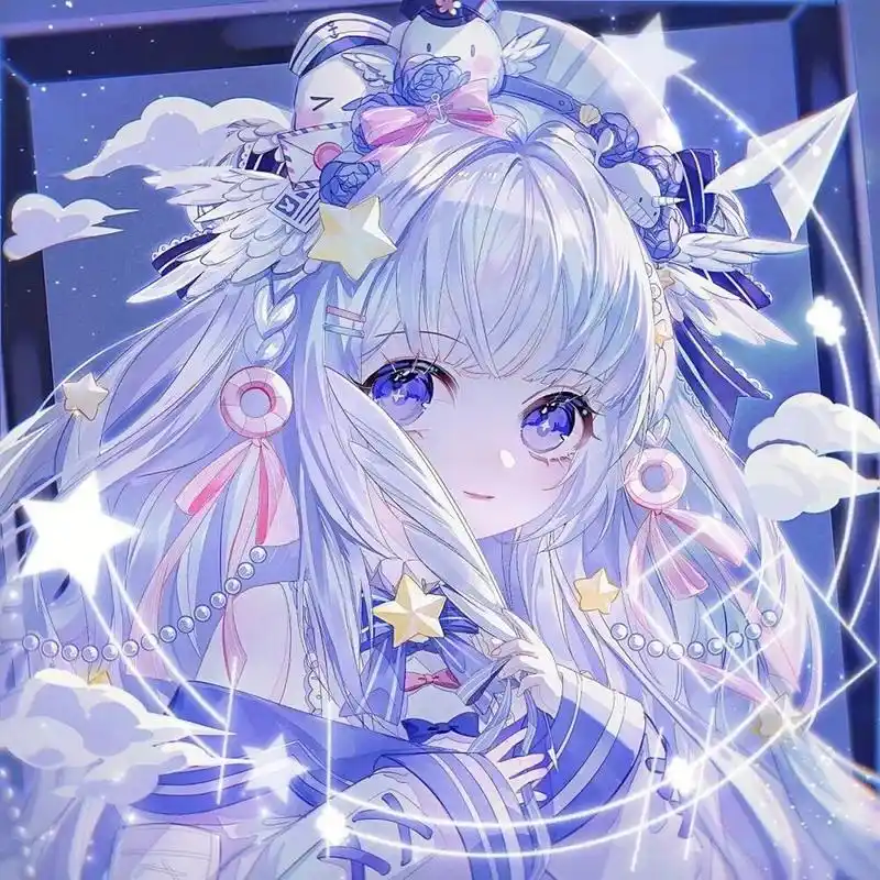 超仙蓝色系头像