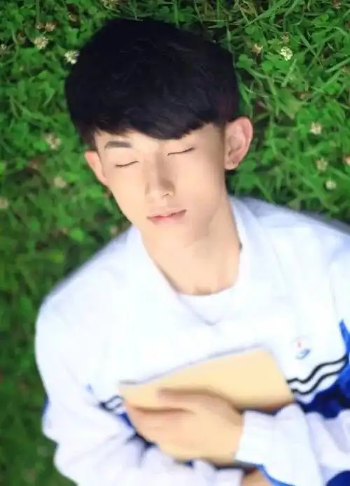 2015 年,郭俊辰因微博话题"最美校服"的照片引发热议而开始受到关注