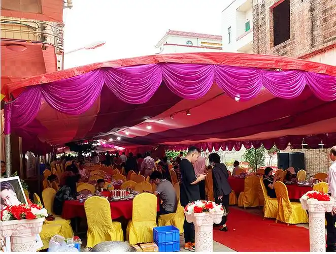 探险者同款酒席帐篷婚礼农村流动办酒席帐篷红白喜事帐篷婚庆喜棚雨棚