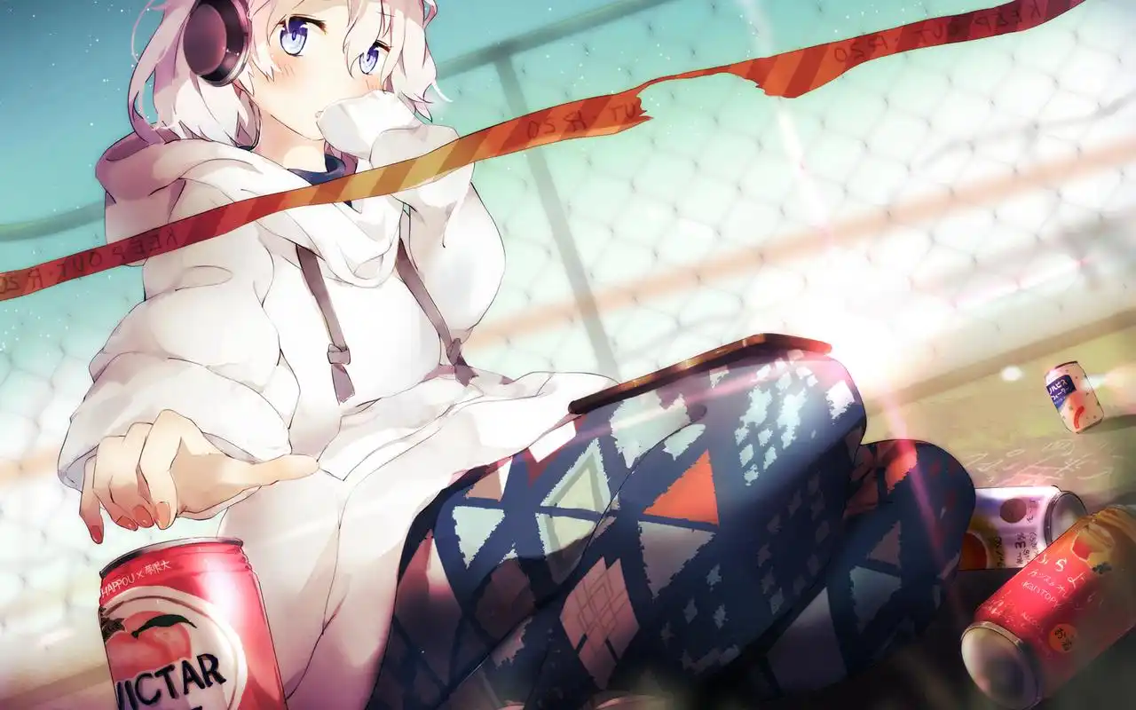 甜美萌系动漫女孩桌面壁纸,动漫越来越被大家接受与喜爱,而二次元的