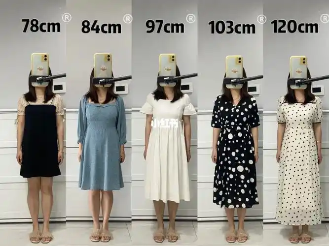 围:329096原相机直出,无滤镜不拉腿简单对比了五条长度的连衣裙