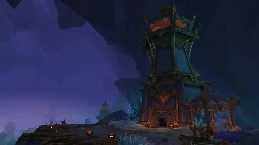 魔兽世界下个资料片《地心之战》地图风景预览