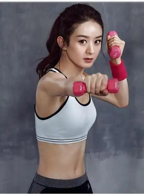 这些女星的腹肌不输男星关晓彤赵丽颖王珞丹你pick谁