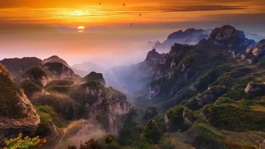 太行山在哪里太行山脉10大值得去的山峰推荐