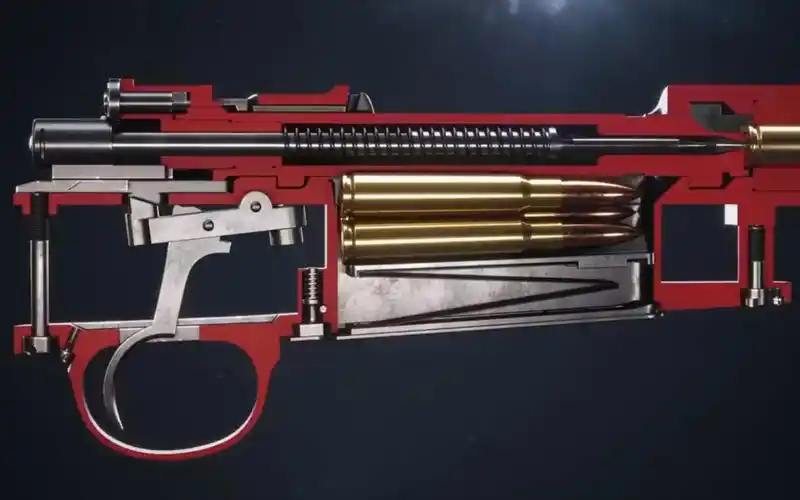 98k -自动步枪内部结构拆解97