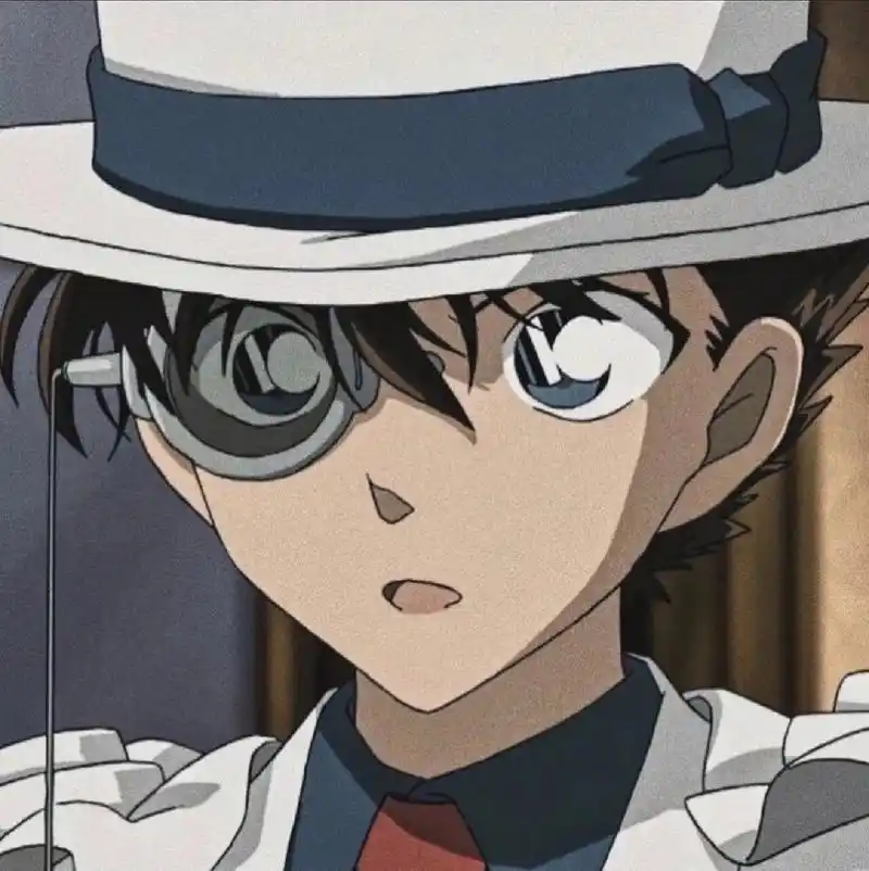 怪盗基德头像 斗子的帅气头像来啦!今后也会发一些名侦探柯南的头像或