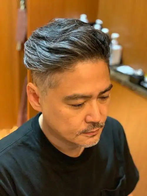 网易首页>网易号>正文申请入驻> 首先,我们来说说上下不连接男士背头.