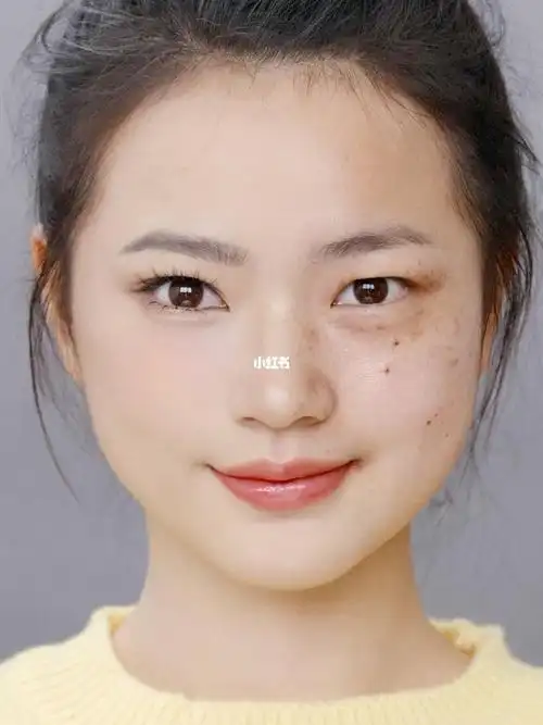 方圆脸内双肿泡眼可爱小点点的集合