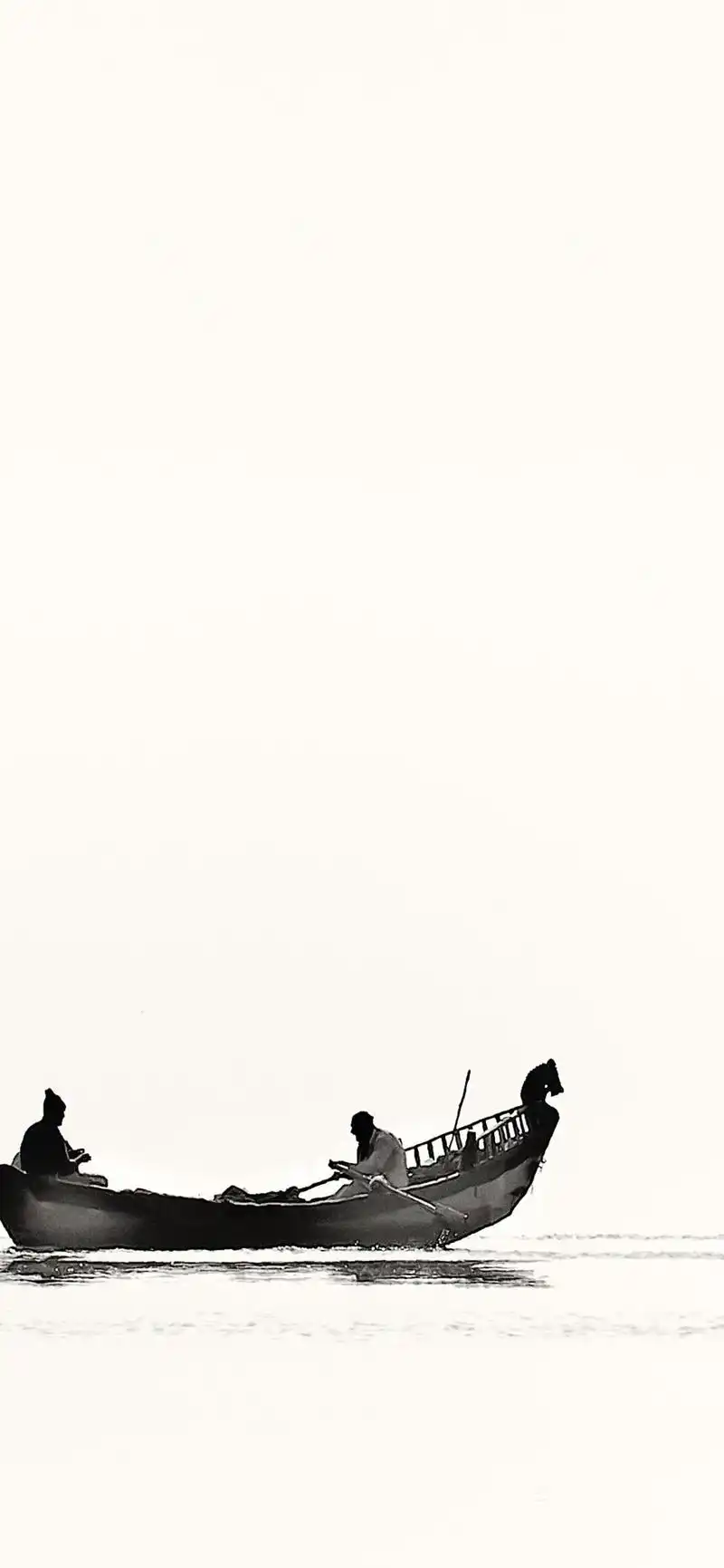 黑白风景图片手机壁纸