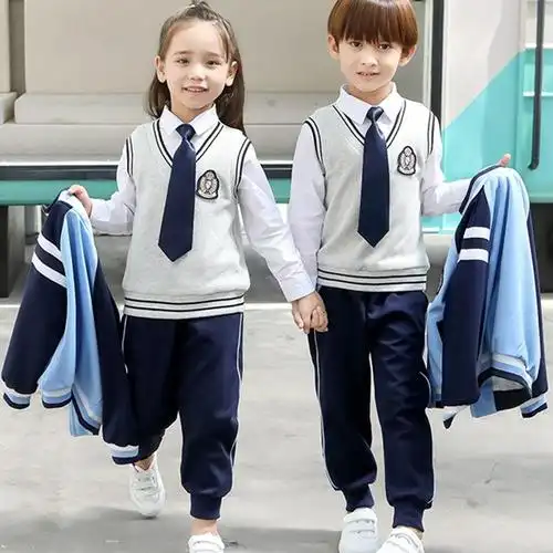 小学生校服春秋套装一年级运动儿童班服老师秋季幼儿园园服三件套