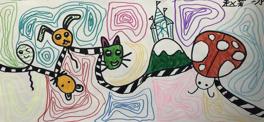 《一根线的联想》