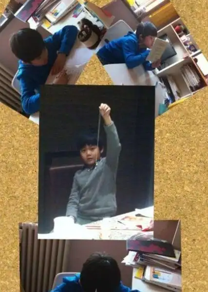 可爱生活照新浪体育讯 近日,网上曝光了一组高峰(微博)儿子高兴的近照