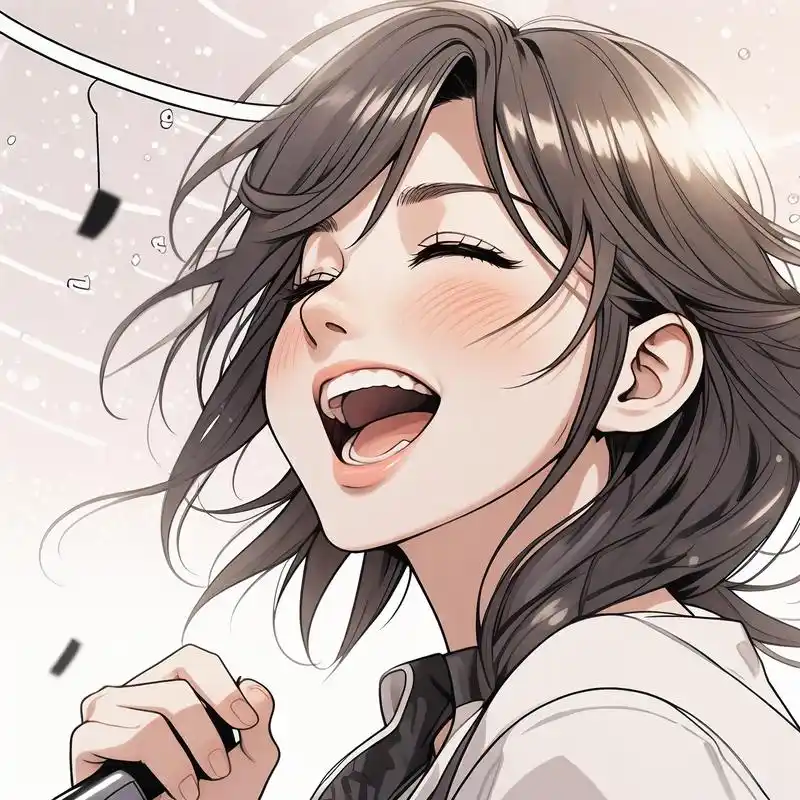 92 女生唱歌头像大放送 老铁们,这次给大家带来一组超酷的唱歌女生