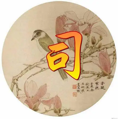 精美圆形百家姓头像,续100张姓氏微信头像,肯定有一张你喜欢的