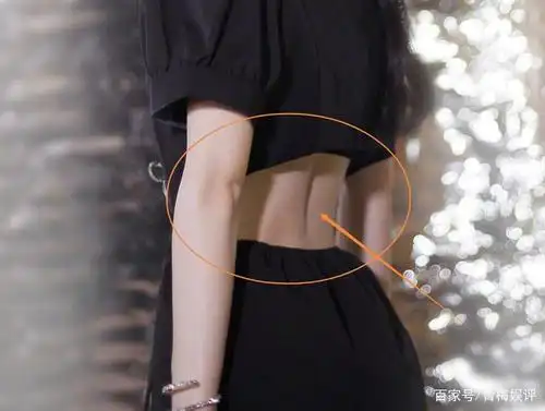 鞠婧祎曾舜晞走红毯我却注意她露出的后背腰部线条认真的吗