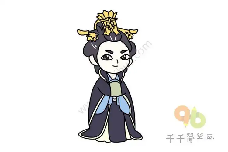 唐代贵妃的简笔画怎么画王妃娘娘的简笔画唐代贵妃的简笔画怎么画人物
