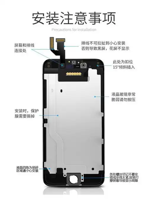 binyeae手机屏幕 苹果6屏幕总成iphone6sp/5s/se/6plus/6s/7/7p/8p