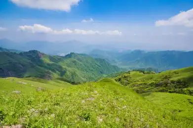 江西省萍乡市武功山高山草甸自然风光