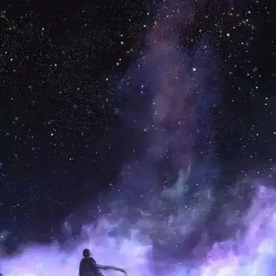 头像星空头像女生
