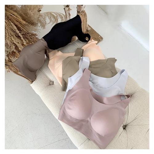 欧阳同款娜娜loveyоubras内衣女无痕无钢圈孕妇乳胶无尺码文胸罩