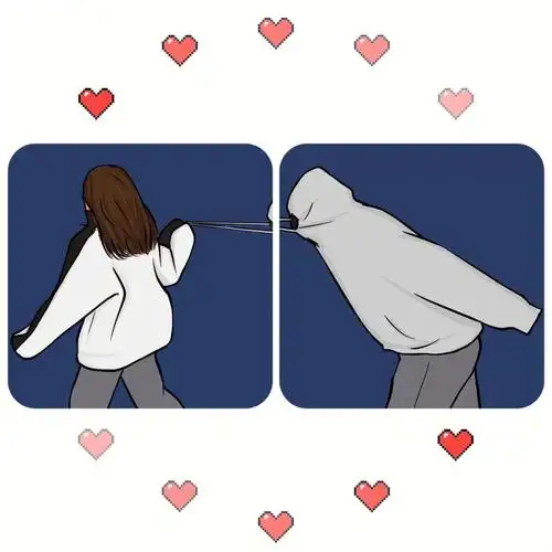 搞笑搞怪情侣头像分享