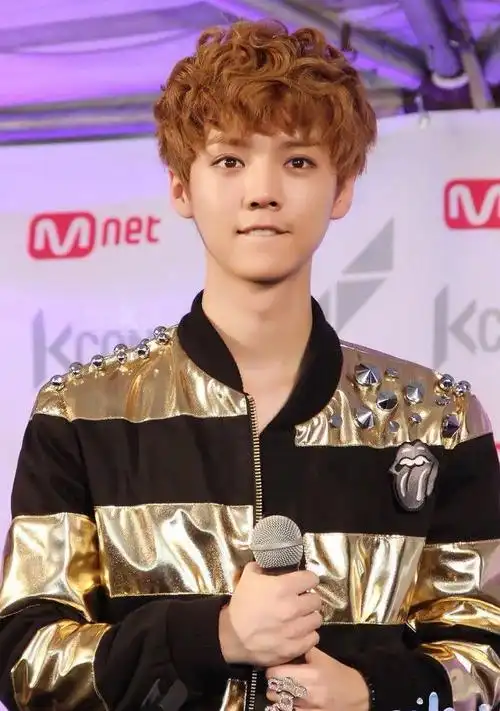 鹿晗金发卷毛造型曝光,和八年前毫无差距,31岁怎么还这么年轻