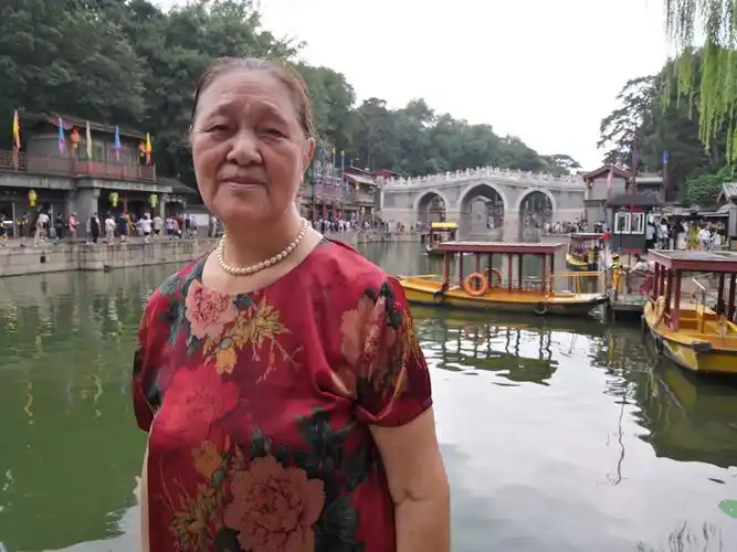 大姐北京旅游照片