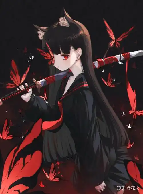 在座的各位有没有一些高冷冰清的动漫女头像啊?在线急等!