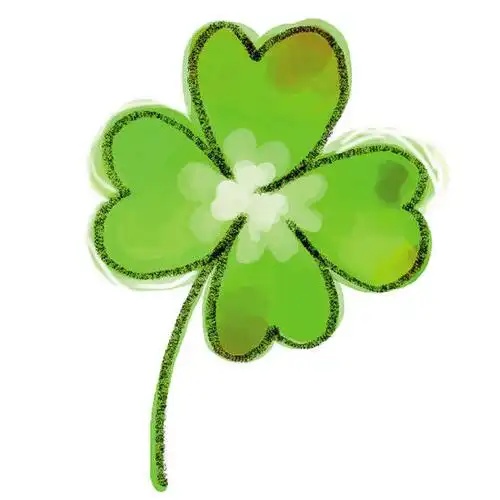 清新四叶草图片_幸运草头像图片_扣扣居