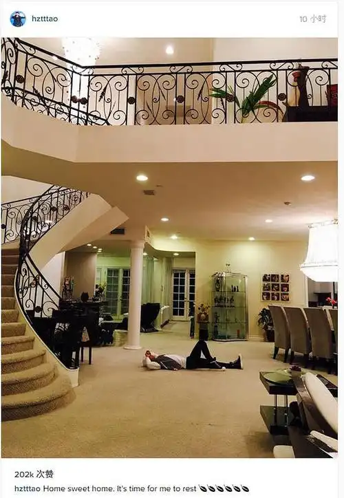 同为exo成员,鹿晗豪宅很小清新,黄子韬的一股浓浓土豪味!