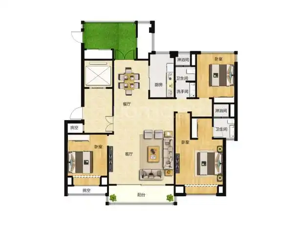 花语江南户型图