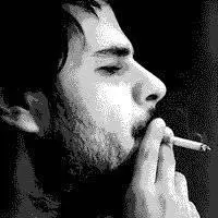 孤独抽烟头像男生_微信头像图片大全