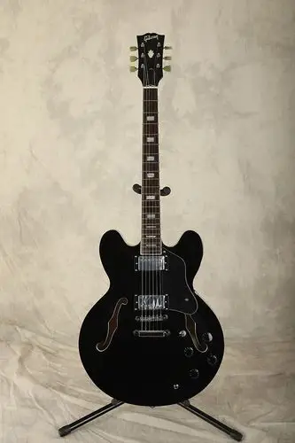 吉他es335孔空心花爵士黄贯中电摇滚布鲁斯多色吉他电吉他