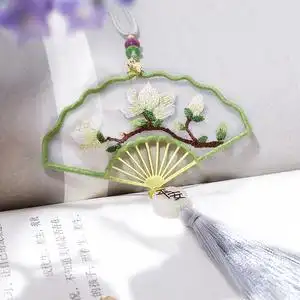 书签刺绣diy材料包手工制作自绣古风礼物小学生送礼创意实用礼品