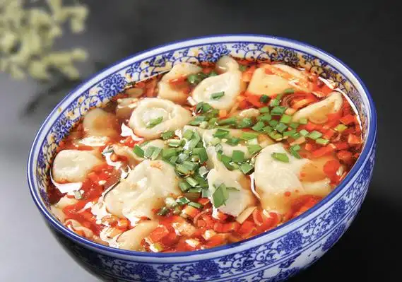 酸爽鲜香-美食酸汤水饺